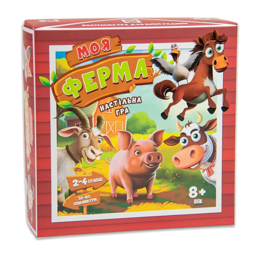 Настільна гра Strateg  Моя ферма розважальна українською мовою (30435), шт Киев - изображение 1