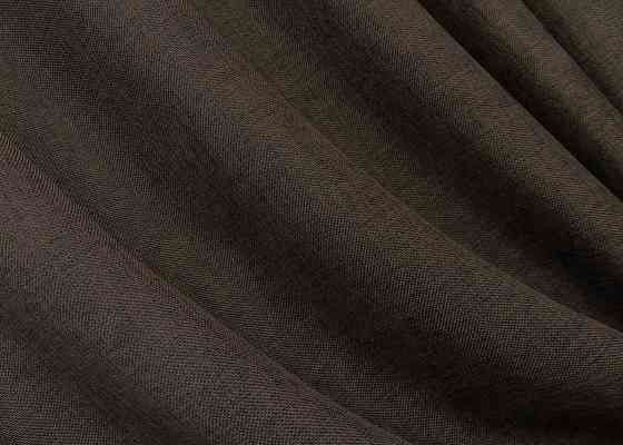 Комплект штор VR-Textil Лен Мешковина 100х270 2шт и Тюль 300х270 107ш-1790т Венге с белым 71-062/1 Киев