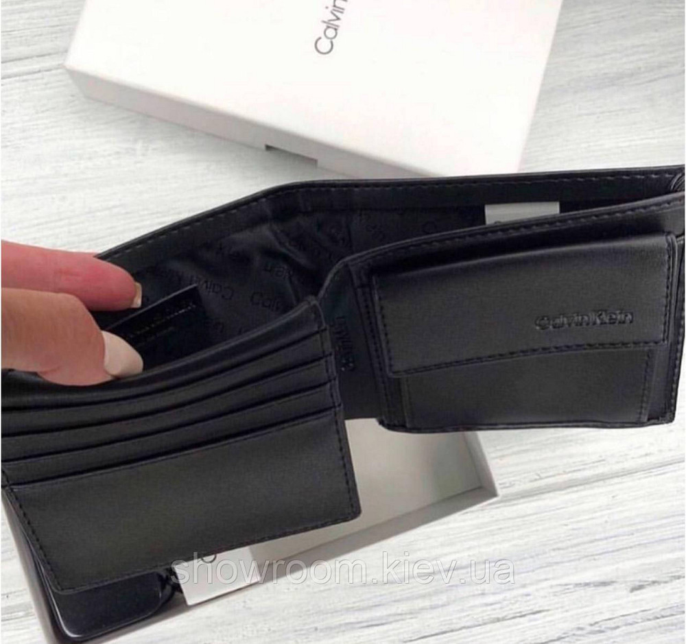 Чоловіче брендове портмоне (1310) з монетницею Київ - фото 4