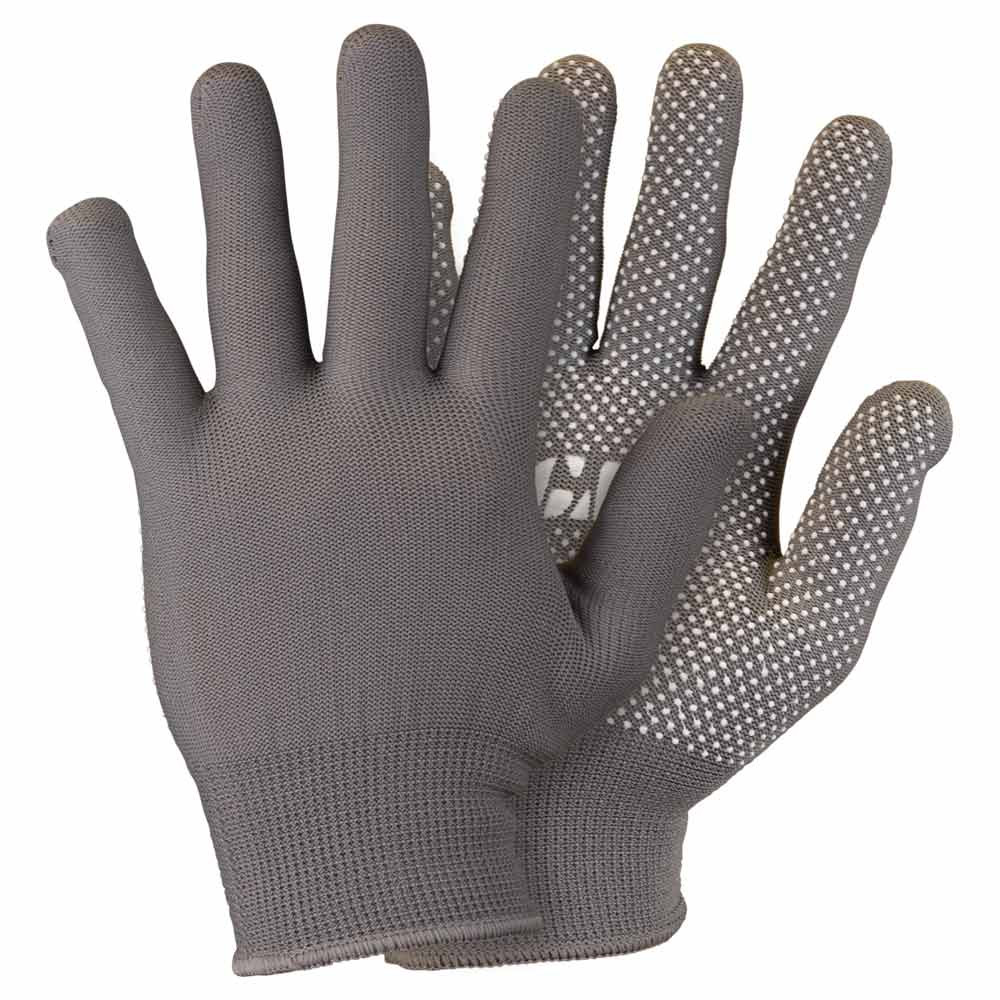 Sigma Перчатки трикотажные с точечным ПВХ покрытием р8 Микроточка (серые) КРАТНО 12 парам SIGMA Киев - изображение 4