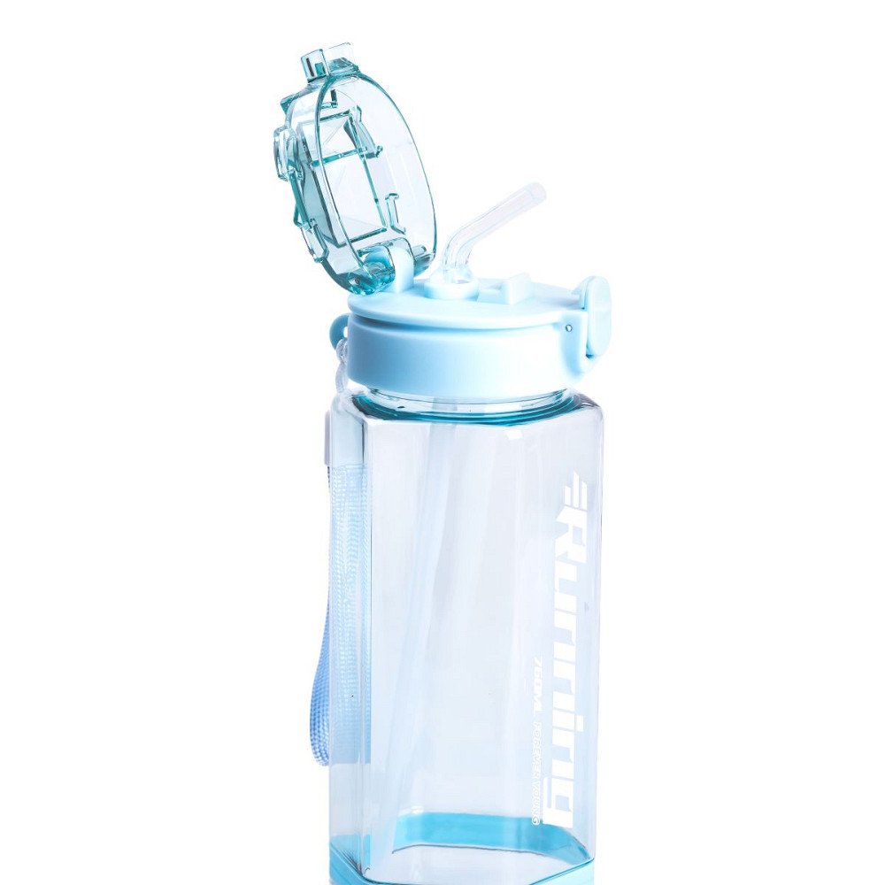 Пляшка для води багаторазова 760 мл пляшечка з трубочкою для спорту та школи HP-14-48TU Коломия - фото 3