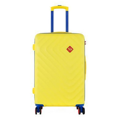 Чемодан Semi Line 24" M T5801-2 Yellow (DAS303184) Винница - изображение 2