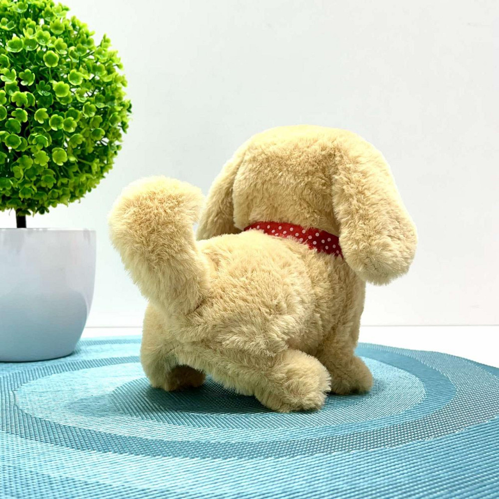 Собачка інтерактивна ходить гавкає ворушить хвостиком головою в переносці Бежева (688-122A) Чернігів - фото 2