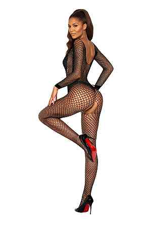 Бодистокинг - Bodystocking 2061, black - One Size Sex Aura Киев