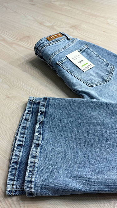 Джинсы женские Sherocco 7044-1 FLARE клеш от колена стрейчевые голубые, голубой, 26, 26, 69 см, 95 см Киев - изображение 13