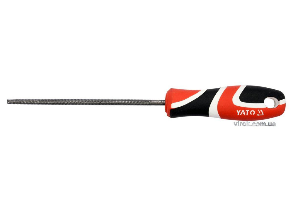 Напильник по металу YATO, круглий l=150 мм, #1 [20/80] Одесса - изображение 1