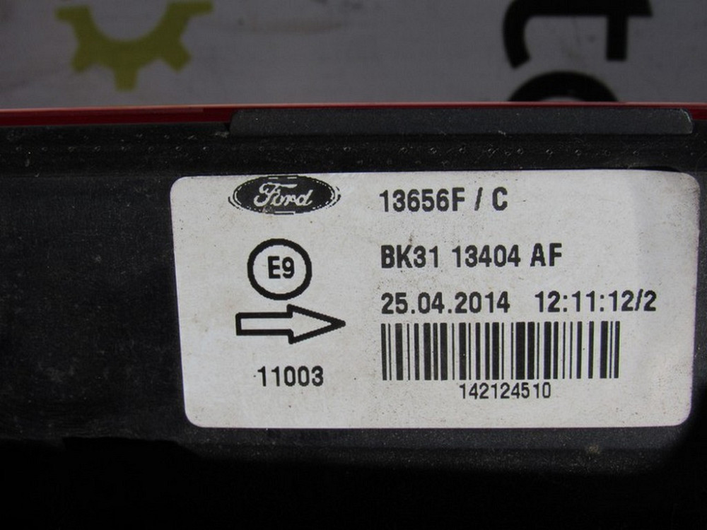 Ліхтар задній правий Ford Transit MK7 2014-2020 (BK31-13404-AF) Ковель - фото 1