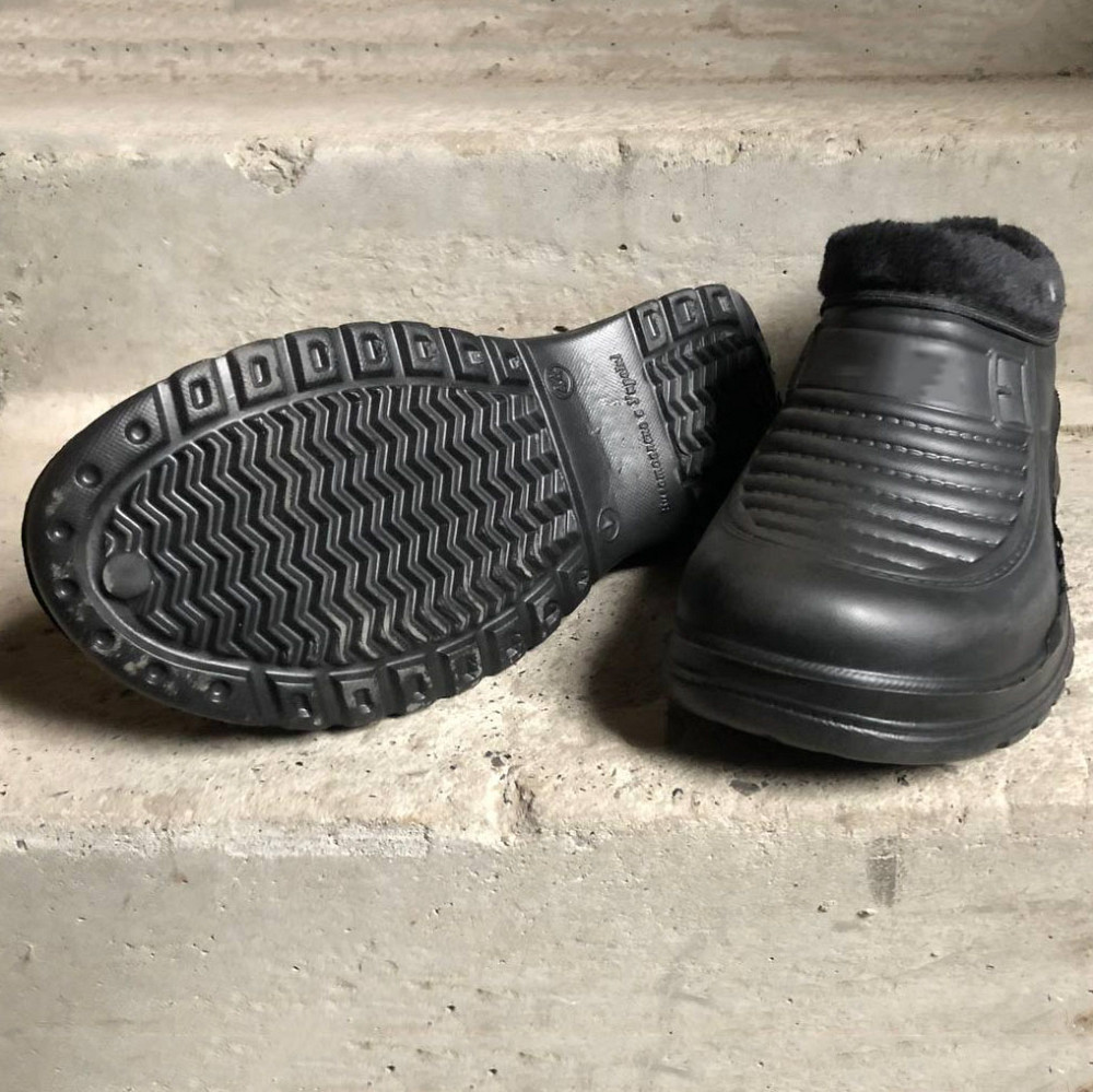 Бурки дедушы 41р 25см, Ботинки рабочие на меху, Легкие сапоги для рыбалки, Утепленные сапоги осень зима BQ-46 Львов - изображение 4