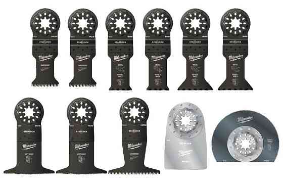 Набір полотен для мультитул (11шт) MILWAUKEE 48906090 Одеса