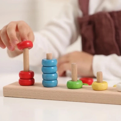 Развивающая игрушка Ігротеко Счеты-пирамидка (900439) Винница - изображение 4