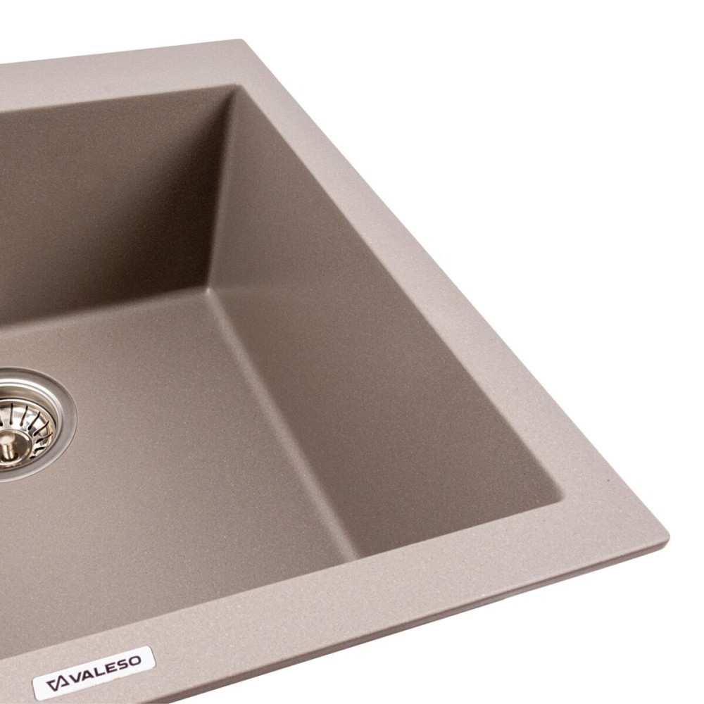 VALESO Гранітна мийка VALESO GALAX 5050 матова Дюна Коломыя - изображение 4