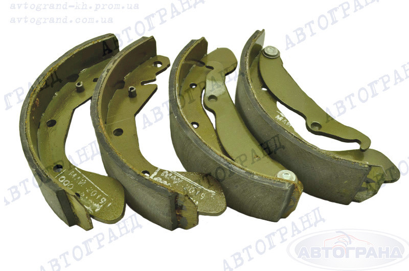 Колодки Ланос, Nexia задні (к-кт 4 шт) гальмівні Мукачево - фото 1