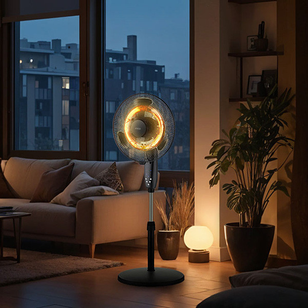 Вентилятор 2 в 1 з функцією обігріву F740 Tuya WiFi Smart X-LINE Дніпро - фото 10