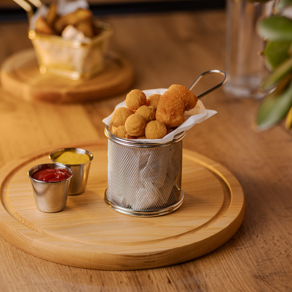 Корзина для картоплі фрі та снеків 9×9 см Київ - фото 5