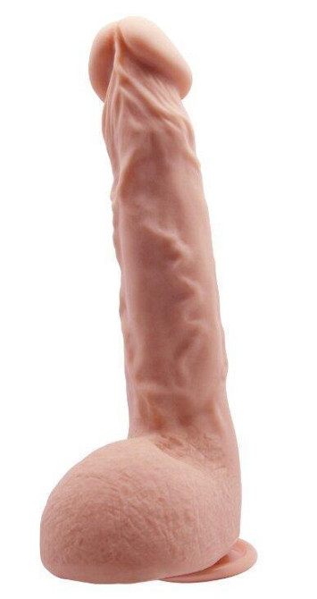 Фаллоимитатор на присоске Baile Beautiful JASON 9,4'' Flesh, BW-008041NR Sex Aura Киев - изображение 5