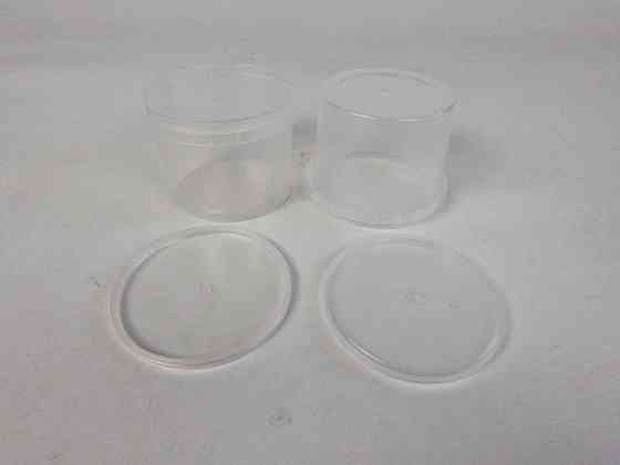 Судок с крышкой  круглый 0,35 л. прозрачное  (1 шт) Харьков