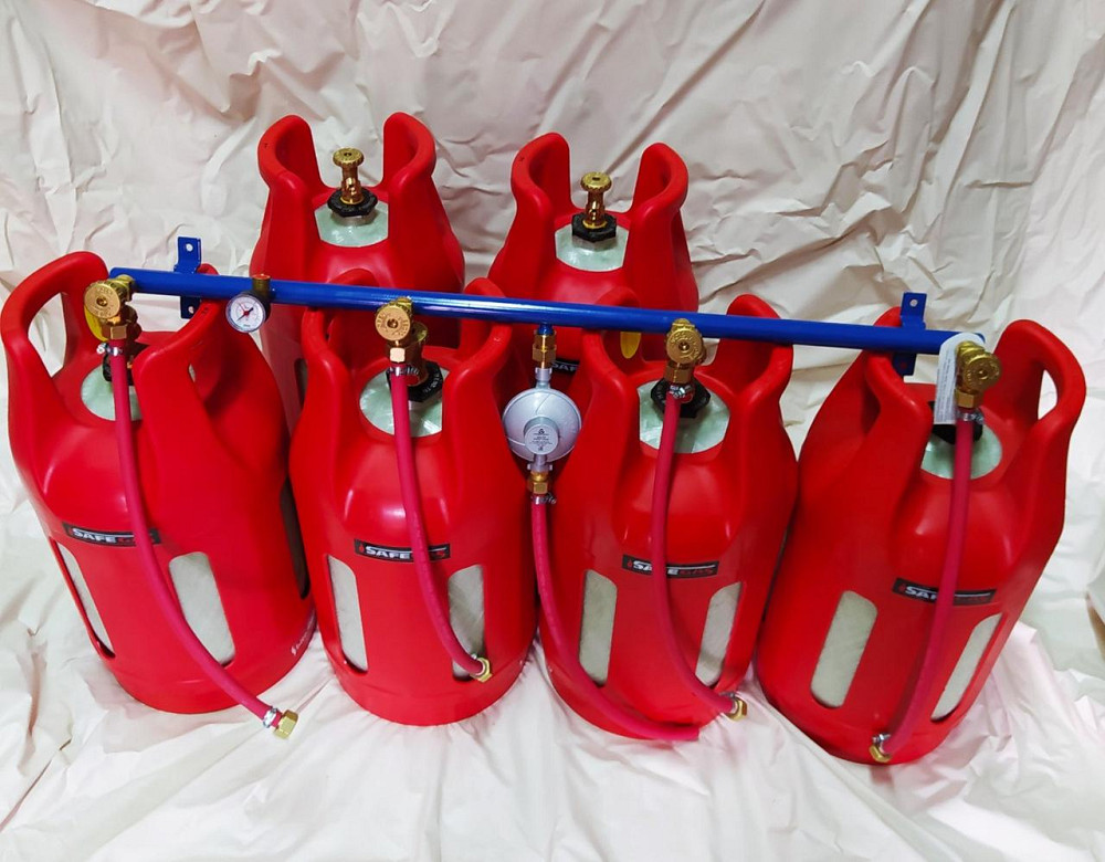 Рампа жесткая Gavagna ( Италия) для подключения 4 баллонов в одну систему. Киев - изображение 10