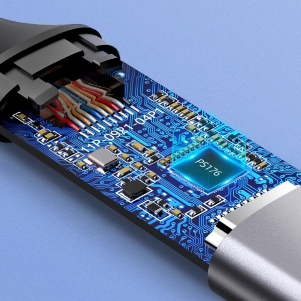 Перехідник USB 2.0 Type C --> HDMI V2.0 4K@60Hz 10 См CM297 UGREEN Сірий (70444) Київ - фото 7