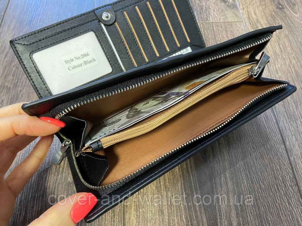 Стильный мужской кошелек клатч с ремешком на запястье Marco Coverna Киев - изображение 4