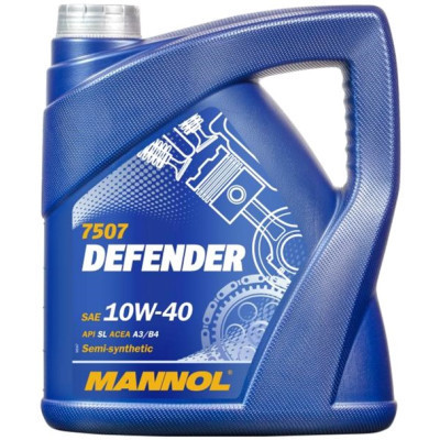 Моторна олива Mannol DEFENDER 4л 10W-40 (MN7507-4) Вінниця - фото 1