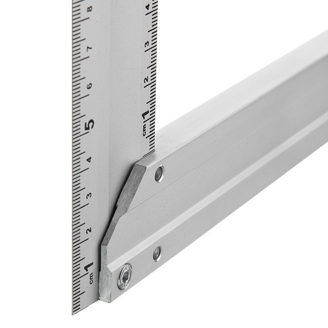 Косинець будівельний алюмінієвий, 300 мм INTERTOOL MT-2062 Київ - фото 10