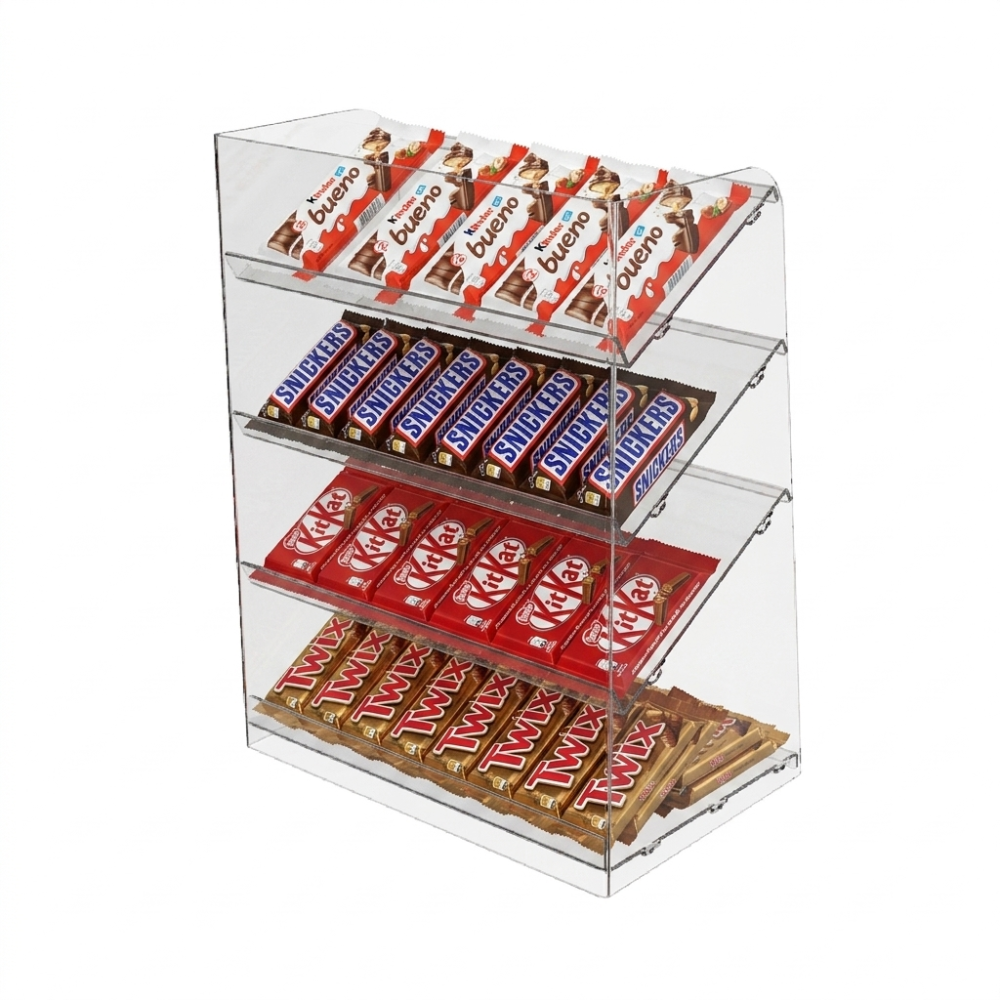 Підставка вітрина EKOSTAR 4 полиці 300х200х400 Київ - фото 5