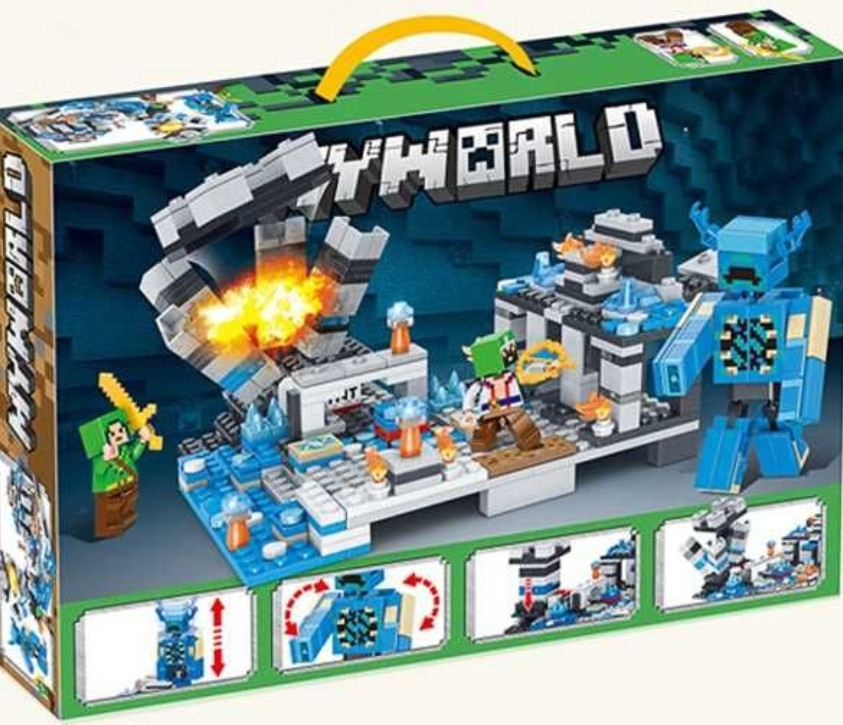 Lego MINECRAFT, Лего Майнкрафт Битва в глубинной тьме (Варден) 457 дет. Харьков - изображение 3