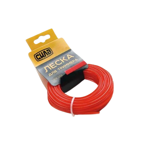 Ліска для тримера d3,0мм 300м зріз/зірка СИЛА Житомир - изображение 1