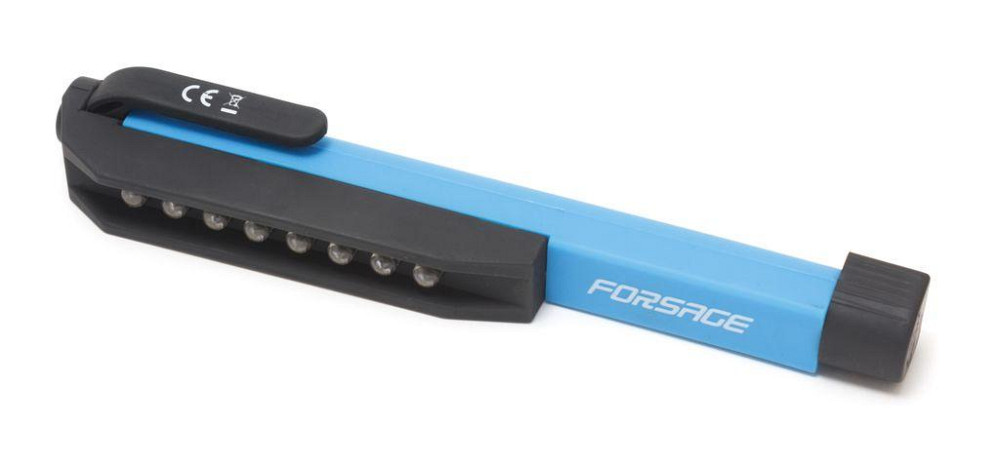 Ліхтарик світлодіодний в комплекті з батарейками (8LED, 3xAAA) Forsage F-01X0004 Одесса - изображение 1