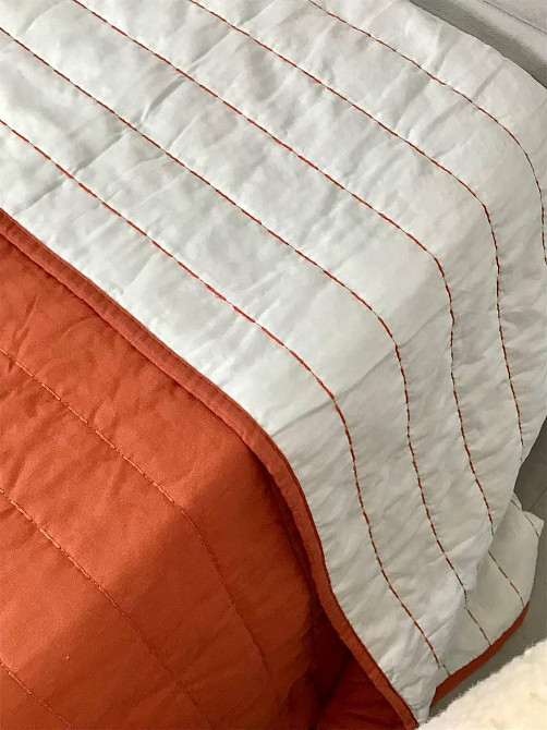 Nostra Покривало Nostra 240х260 см двостороннє антиалергенне помаранчевий (L0018Orange) Коломия - фото 1