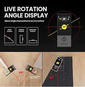 Цифровий лазерний далекомір рулетка Mileseey D9 Pro 100м Київ