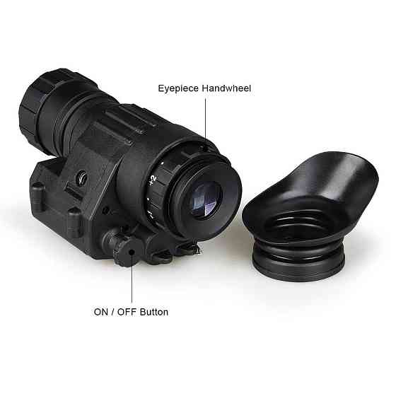 Монокуляр ночного видения Night Vision PVS-14 4х (до 400м) + набор креплений на шлем Винница
