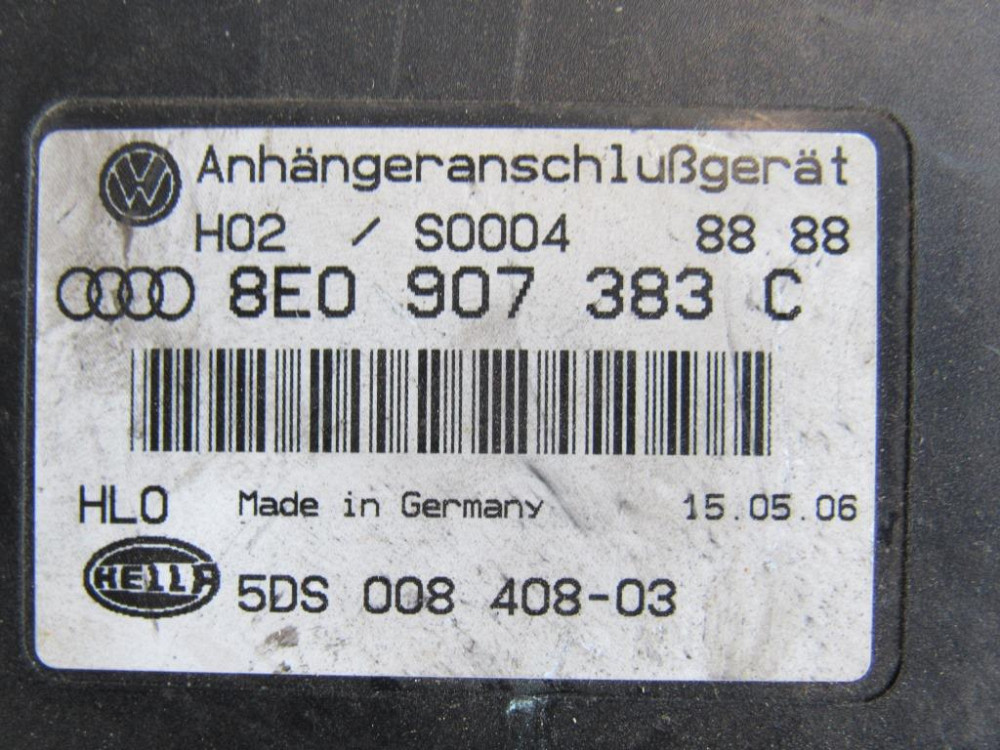 Блок фаркопа VW Caddy 2004-2010 (8E0907383) Ковель - фото 2