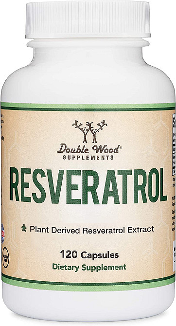 Ресвератрол Double Wood Resveratrol 250 mg 120 capsules Луцьк - фото 1