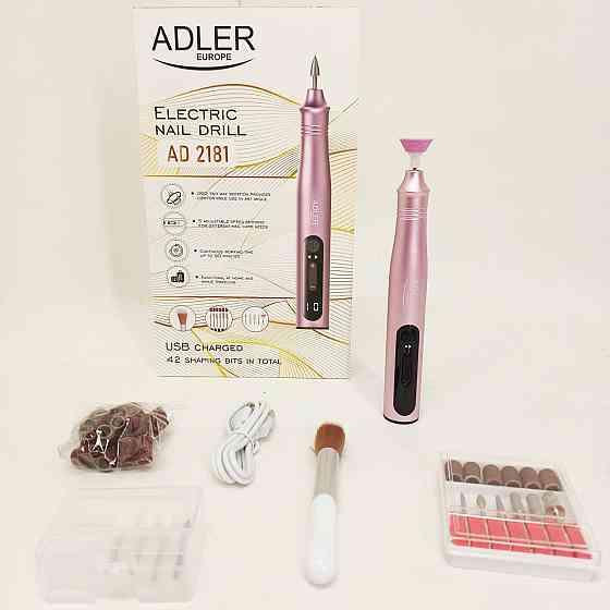 Фрезер машинка для зняття гель-лаку Adler, Апарати для зняття гель-лаку Електропилку нігтів MG-76 Львів