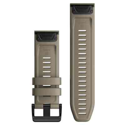 Ремінець до смарт-годинника Garmin fenix 6X 26mm QuickFit Dark Sandstone Silicone (010-12864-02) Вінниця