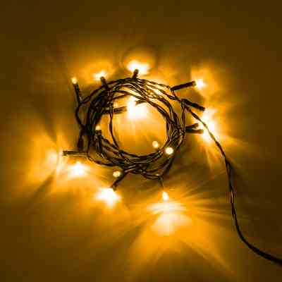 Гірлянда YES! Fun Вулична 41 LED Тепло-біла 2.8 м Статична Таймер На батарейках (975061) Вінниця