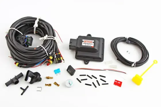 Электроника ГБО 4 цил. Stag 200 GoFast v10 LED-200 без ДТР (разъемы Valtek) Винница