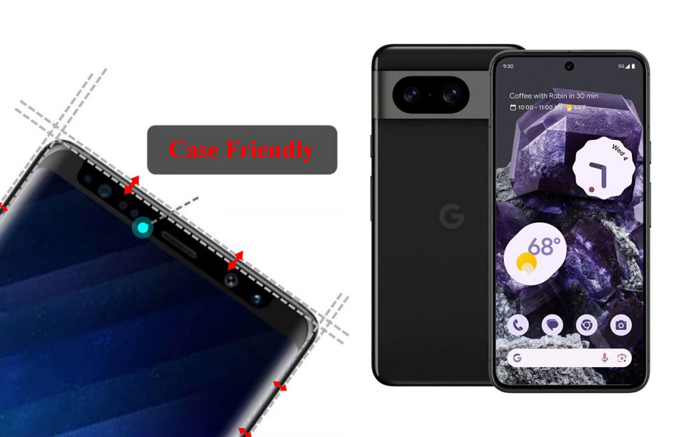 Защитное стекло HyperGlass Pro для Google Pixel 8, Pixel 8a, Pixel 8 Pro – максимальная чувствительность и Киев - изображение 4