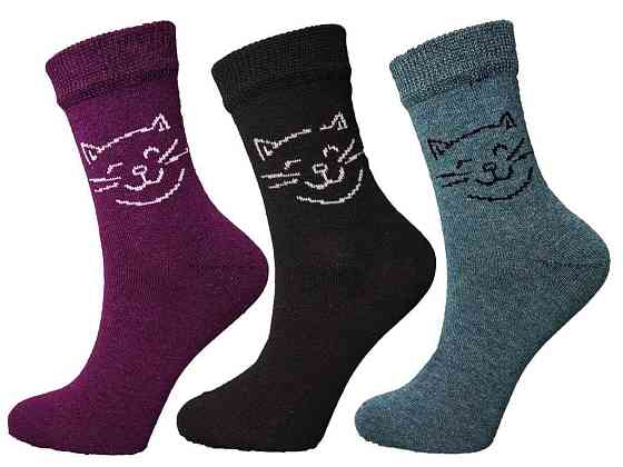 Шкарпетки високі сілует кота арт.215 WS р.36-40 12пар ТМ Житомир Київ