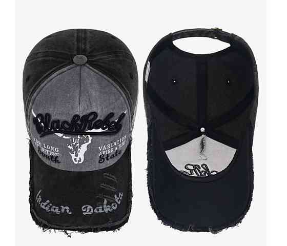 Бейсболка в стиле ретро для мужчин и женщин 54-60 серый Киев