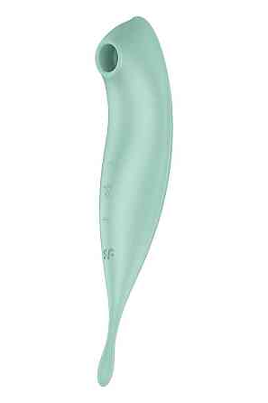 Смарт-вибратор для клитора с вакуумной стимуляцией Satisfyer Twirling Pro+ Mint Sex Aura Киев