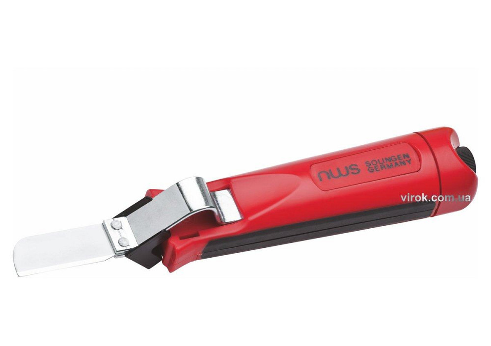 Ніж для знімання ізоляції NWS: Ø=4-28 мм з прямим лезом; лезо l=35 мм, l=180 мм Одесса - изображение 1