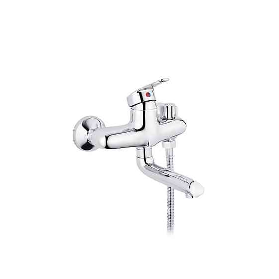 Змішувач для ванни Agua Sevilla - C061 з душовим гарнітуром, хром Київ