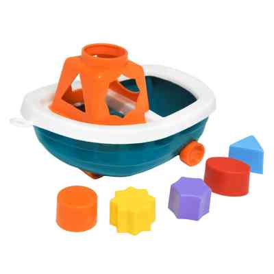 Развивающая игрушка Tigres кораблик Barkas 6 элементов, желтый (39791) Винница