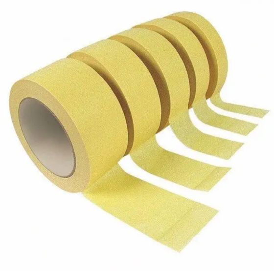 Стрічка малярна гофрована паперова стрічка 38мм*20м жовта Magnum Мустанг Житомир