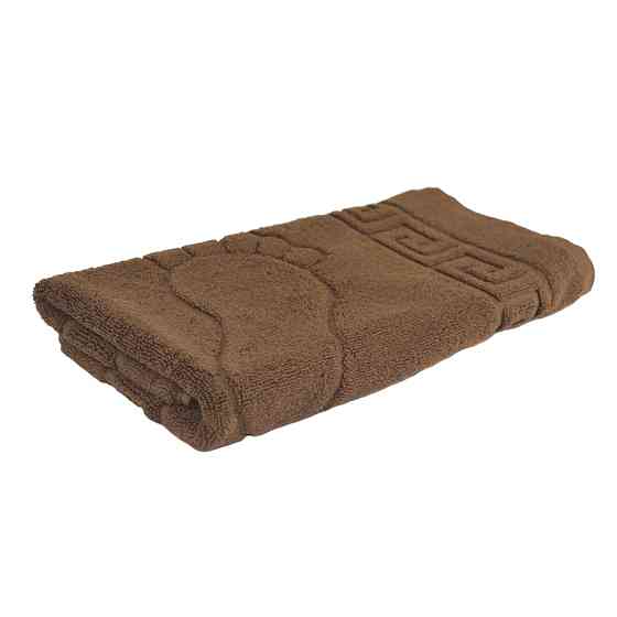 Махровий рушник для ніг GM Textile 50х70см 700г/м2 (Коричневий) Суми