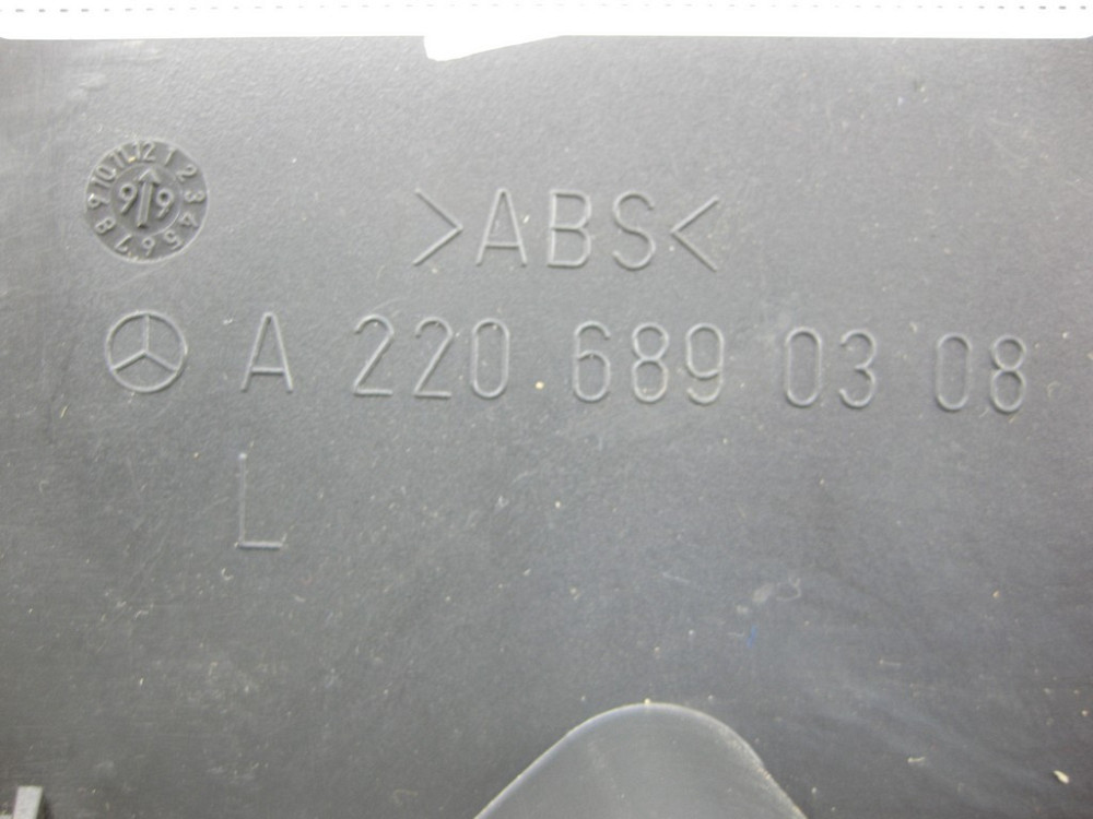 Mercedes-Benz  A2206890308 7241 Кришка лівого торця панелі приладів антрацит S-Class W220 Одеса - фото 8