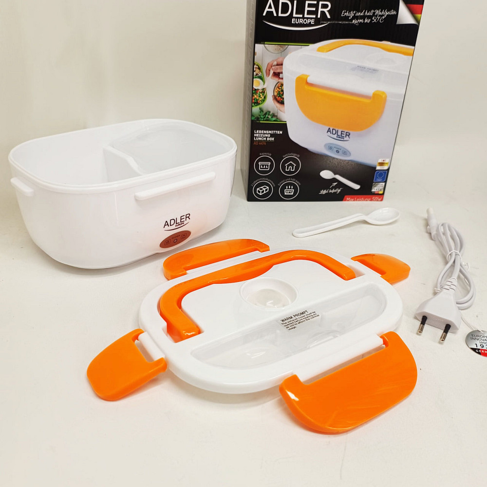 Ланч бокс с подогревом Adler AD 4474 1.1л Orange ZY-22 Львов - изображение 11