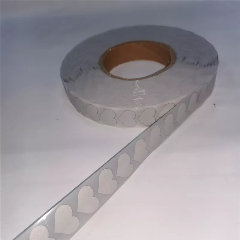 Лента светоотражающая сердечка 25 мм на 1м серый Киев - изображение 1